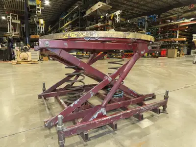 Southworth Pallet Pal 360 Positioner Rotator Spring Level Loader Turntable 43"