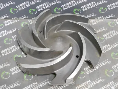 Goulds Pumps 56849 6 Vane Impeller 9.7 in OD 3 in W Used