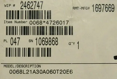 NEW ROSEMOUNT 0068L21A30A060T20E6 TEMPERATURE SENSOR