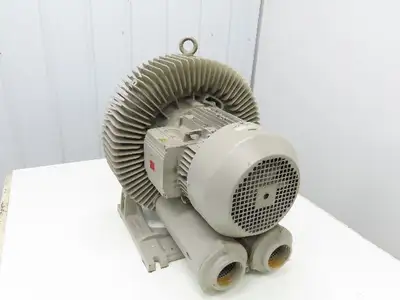 Siemens ELMO-G 2BH1800-7AK12 2.5" Regenerative Vacuum Blower 8.4Hp 230/460V 3PH