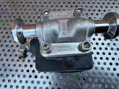 USED ITT PURE FLO .5-316L-RA20MAX-CWP150 DIAPHRAGM VALVE W/ 1/2" SANITARY FITTING