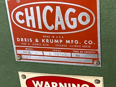 CHICAGO 810L Press Brakes | Levy Recovery Group (9)