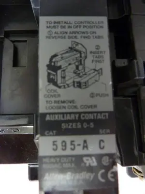 USED ALLEN BRADLEY 509-BOD SER B W47