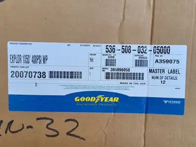 New | in-Stock GOODYEAR 20070738 Parts (Hydraulics and Pneumatics) British Columbia CA | Lenmark #256031