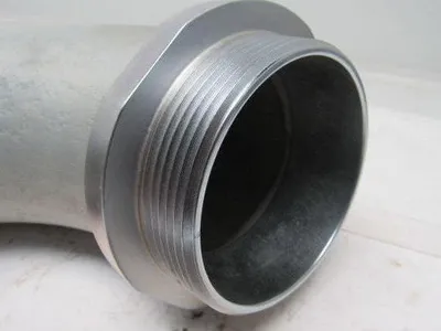 3STD WPB A00353 3" ID 90 Degree Sweep Externally Grounded Conduit Connector