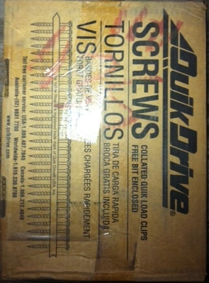 Screws,No.X1S1016, 5/16 HEX #10x1",Approx.1500 screws per box(33)Boxes Available