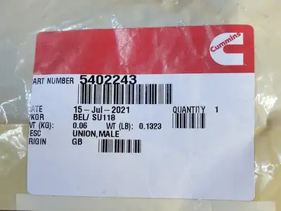 NEW CUMMINS 5402243