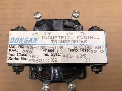 Dongan 50-0050-420 .050kVA Industrial Control Transformer 50/60Hz 1PH