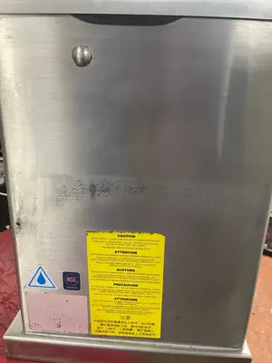 Used Cleveland Used Cleveland KET-12-T 12 Gallon Tilting 2/3 Steam Jacketed Electric Tabletop Kettle - 240V 3Ph Cooking Kettles Illinois US | Falcon Restaurant Supply #1375893