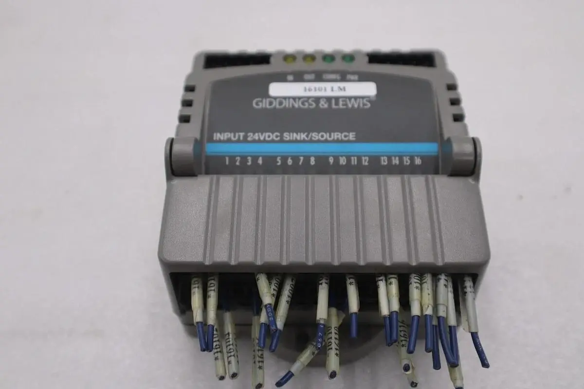 Giddings & Lewis M.1300.7372 R1 Input Module 24VDC SINK/SOURCE STOCK K-2919-A