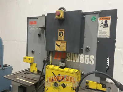 Used 2016 MARVEL MANUFACTURING MSIW66S Ironworkers Michigan US | Vander Ziel Machinery Sales #482658