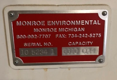 Spiral Tube Mist Collector Monroe Environmental
