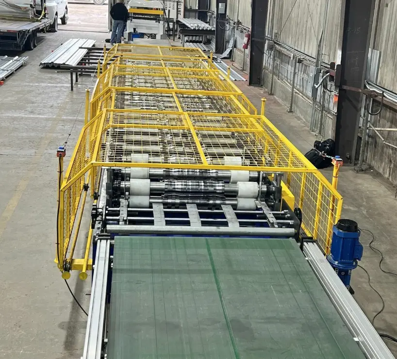 Metal Roof Panel Roll Forming Machine in Canada