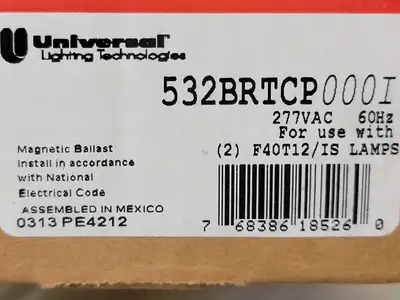 USED UNIVERSAL LIGHTING 532-BR-TC-P