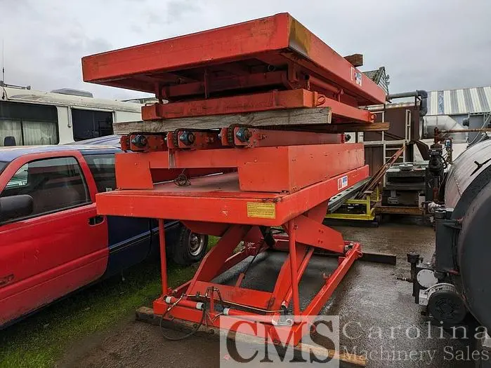 Used 2002 LAWECO 6000 KG LIFT TABLES Material Handling (misc) British Columbia CA | CAROLINA MACHINERY SALES #423196