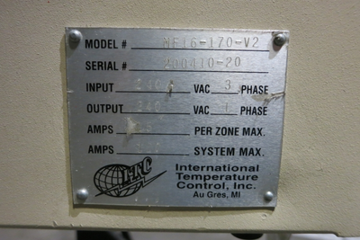 USED ITC MF16-170-V2