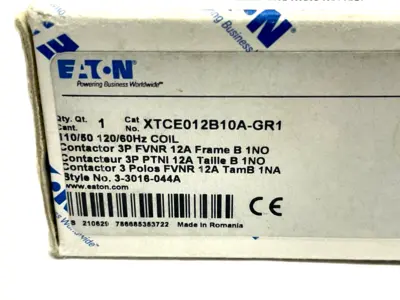 New | in-Stock Eaton XTCE012B10A-GR1 Relays & Switches Michigan US | Maverick Industrial Sales #1496119