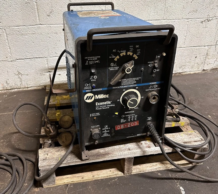 MILLER ECONOTIG 150AMP TIG/STICK WELDER CC