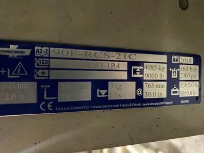 USED 2019 CASCADE 90F - RCS - 21C