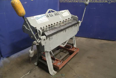 Used CHICAGO W31 Box & Pan Brakes including Finger California US | Sterling Machinery Exchange #1467008
