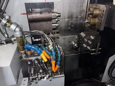TSUGAMI S206 CNC SWISS LATHE WITH EDGE MAGAZINE BARFEED