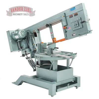 New | in-Stock ELLIS 3000 Horizontal Band Saws Michigan US | Vander Ziel Machinery Sales #480315
