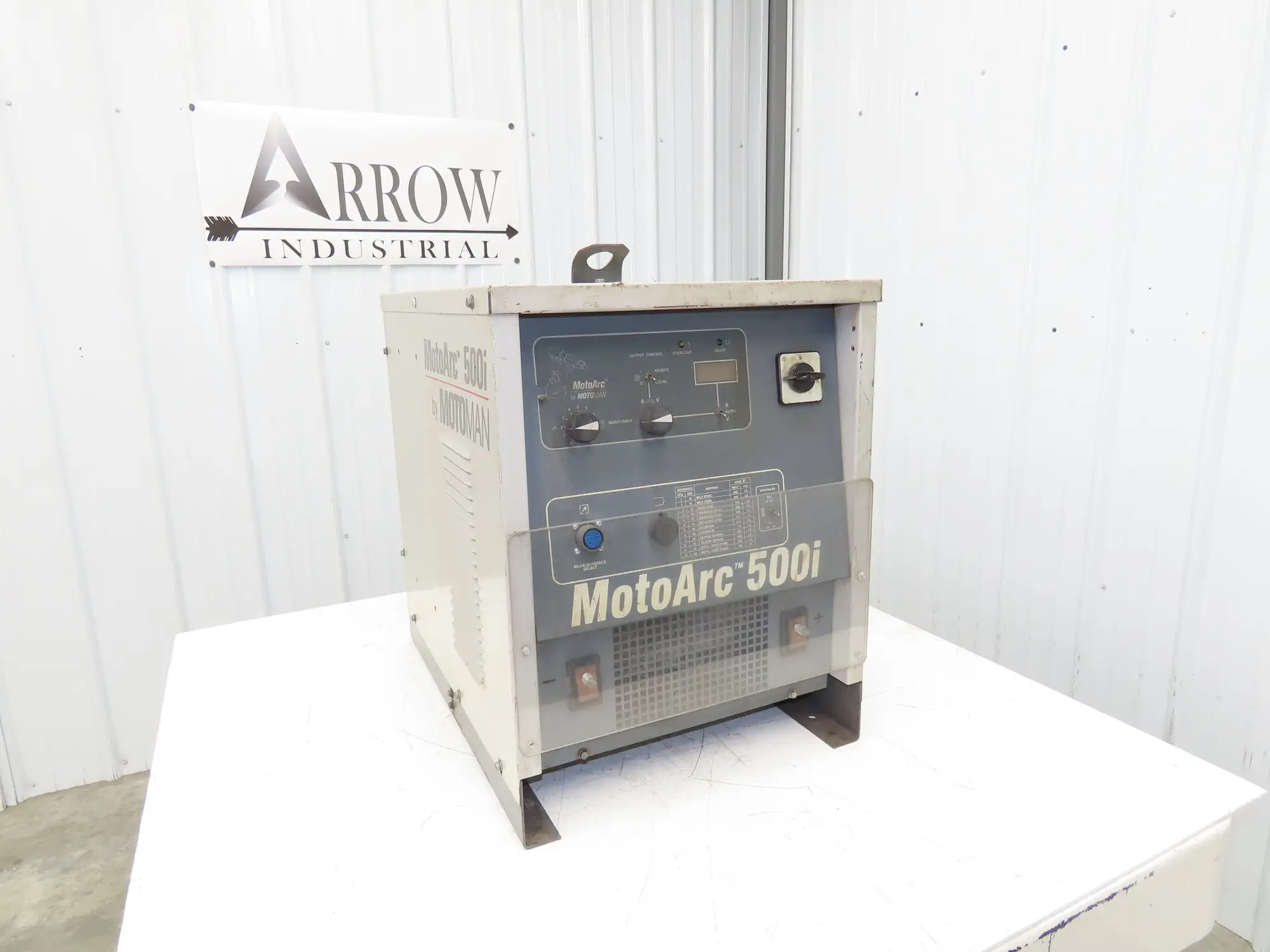 Motoman Motoarc 500i Robot Mig Welder 500A 460 VAC 3PH 100% Duty