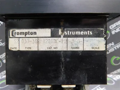 Crompton Instruments 037-302 AC Kilowatts Panel Meter 2800-0-2800 Used