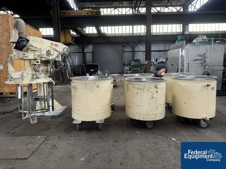 Used Myers 180 Gallon Myers Mixer, model V550E Planetary Mixers Ohio US | Federal Equipment Company #793411
