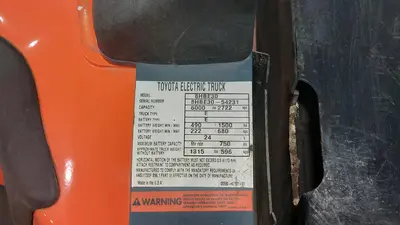 2022 TOYOTA 8HBE30 MATERIAL HANDLING | Platinum Group (12)