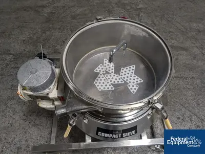 USED Russell Russel Finex Sieve, Model 17240, S/S