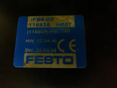 USED FESTO IFB8-02
