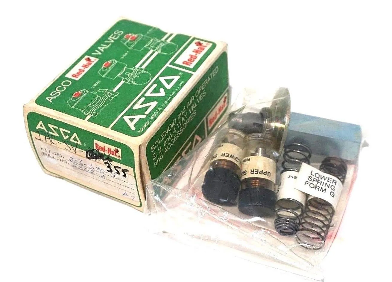 NEW ASCO 306-690-G REBUILD KIT 306690G