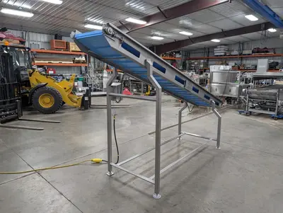 West Coast Cryogenic Services SS Decline Conveyor