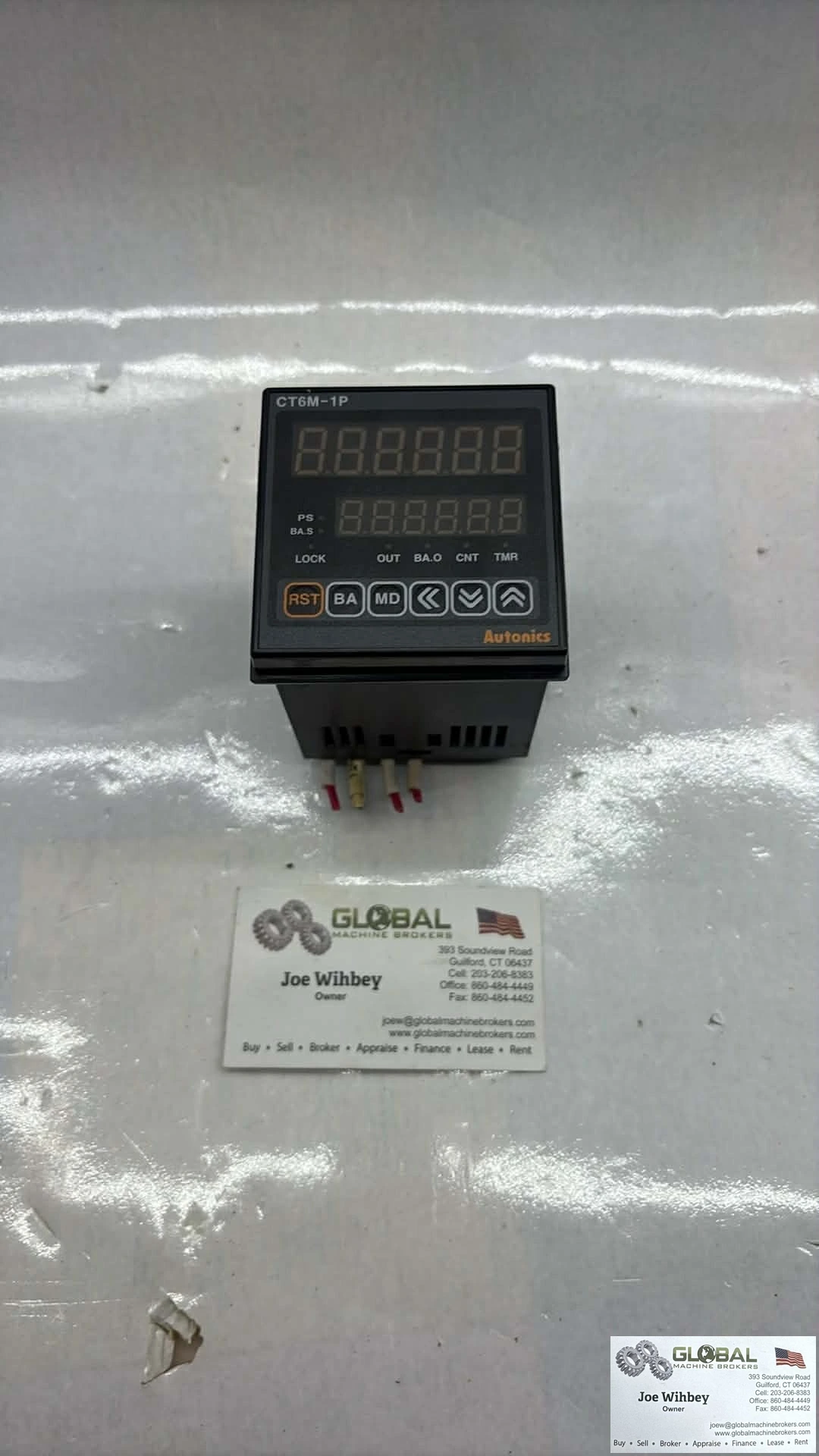Autonics CT6M-1P 6-Digit Progammable Digital Counter/Timer