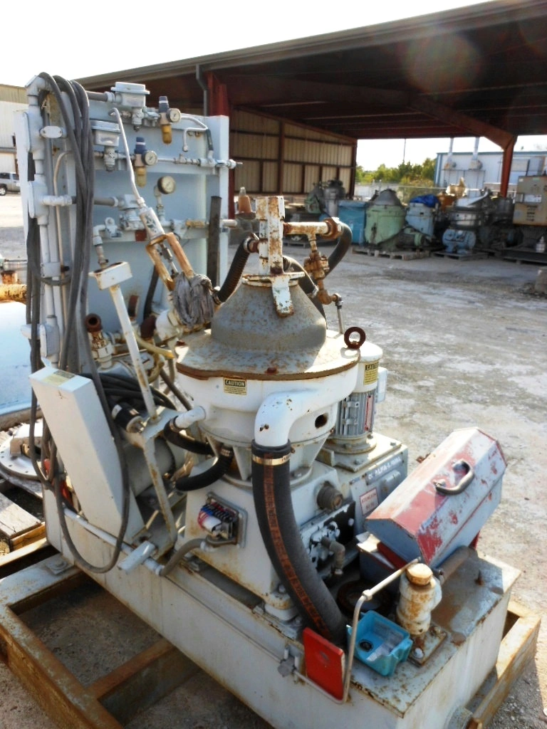 Alfa-Laval WSPX 303 TGP-71-60 concentrator skid.