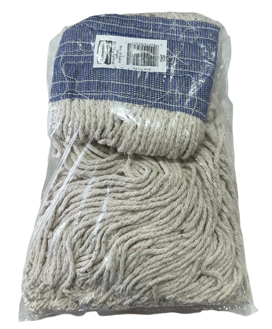 Rubbermaid Dura Pro 20 oz Cotton Deck Mop Head Cut End USA Made