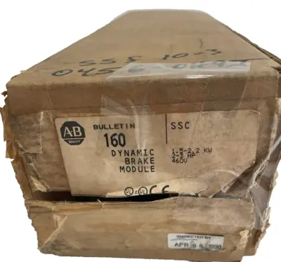 ALLEN BRADLEY 160-BMB2 DYNAMIC BRAKE MODULE SER.A 160BMB2 NEW, SURPLUS
