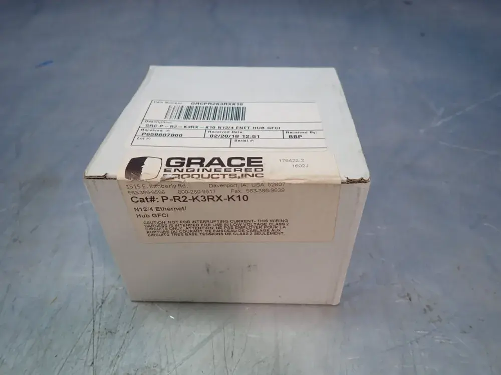 NEW GRACE ENGINEERED PRODUCTS INC PR2K3RXK10