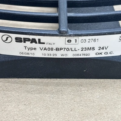 New | in-Stock Spal VA08-BP70/LL-53S HVAC Parts and Equipment Indiana US | J&J Industrial Supply #1309097