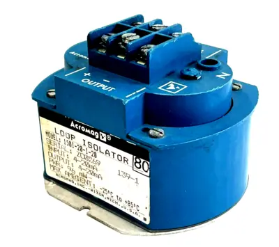 USED ACROMAG 150I-20-I-20 LOOP ISOLATOR 150I20I20