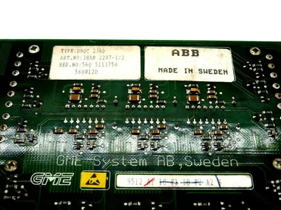 USED ABB DSQC-236D POWER SUPPLY BOARD 91005-345-F DSQC236D