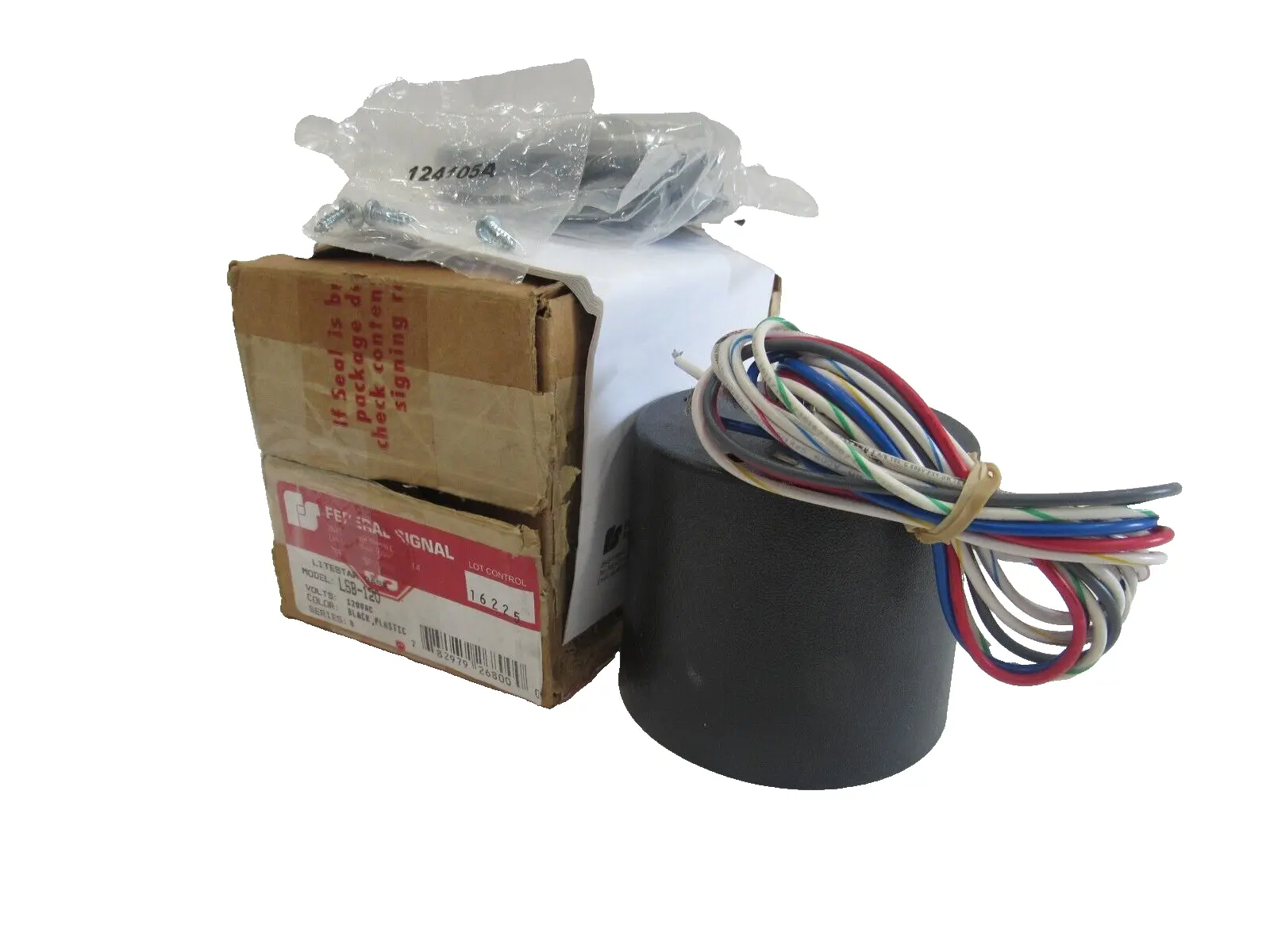 NEW FEDERAL SIGNAL LSB-120 STACK LIGHT BASE LSB120
