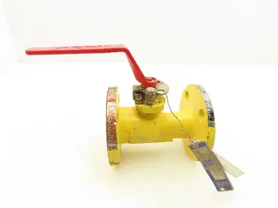 Kitz 150SCTAZM Steel Ball Valve 1" Flanged 4-Bolt Raised Face Class 150# WCB