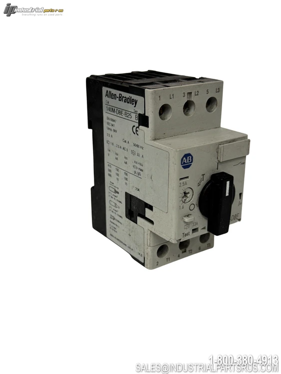 Used ALLEN-BRADLEY 140M-D8E-B25 Circuit Breakers Kentucky US | Industrial Parts R Us Inc. #1126435