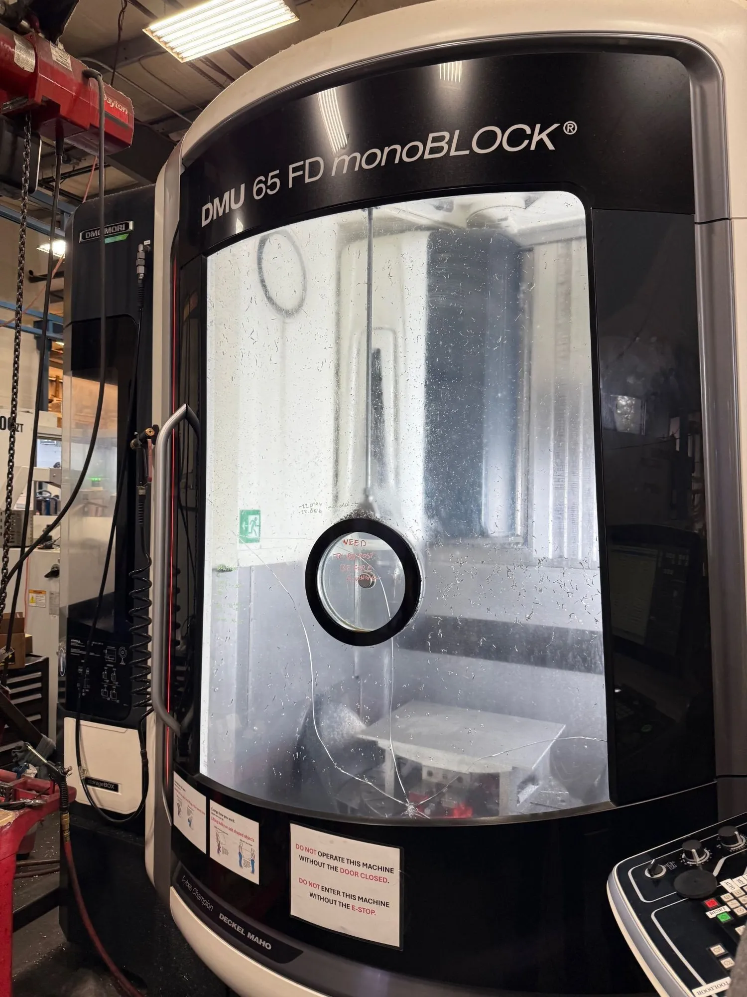 DMG MORI DMU-65 MONOBLOCK, 2023 Model, used 5-axis vertical machining center