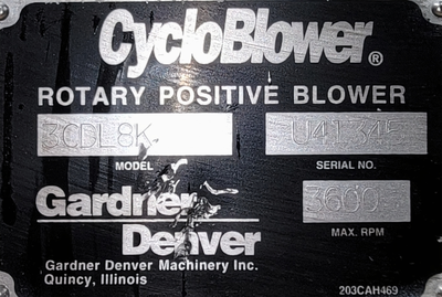 USED Gardner Denver 3CDL8K