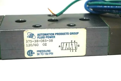 NEW AUTOMATION PRODUCTS 375-38-083-38 VALVE 3753808338