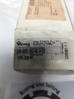 New | in-Stock VERSA CGS-4232-NB2-HC-A120 Solenoid Valves Ohio US | Surplus Asset Holdings #1236109