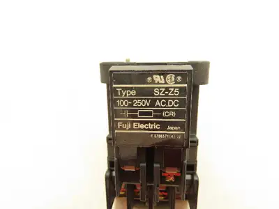 Fuji Electric TR-0N Contactor Overload Relay 110V Coil Assembly Lot of 3